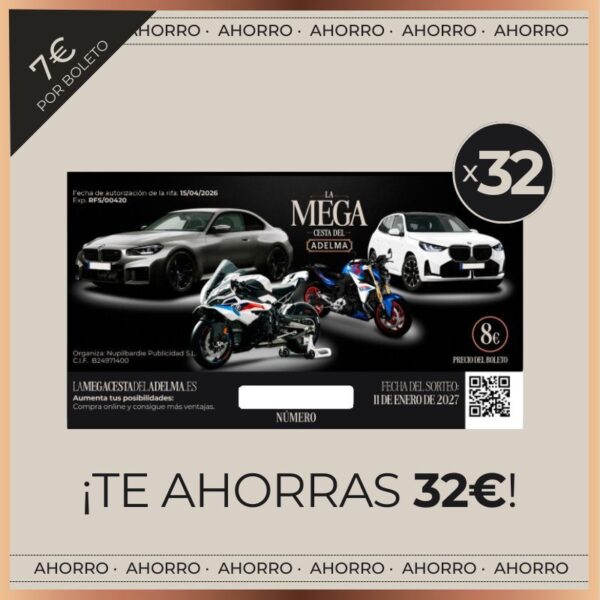 32 boletos